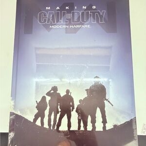 Making Call of Duty: Modern Warfare Hardcover Art Book - Blue Cover